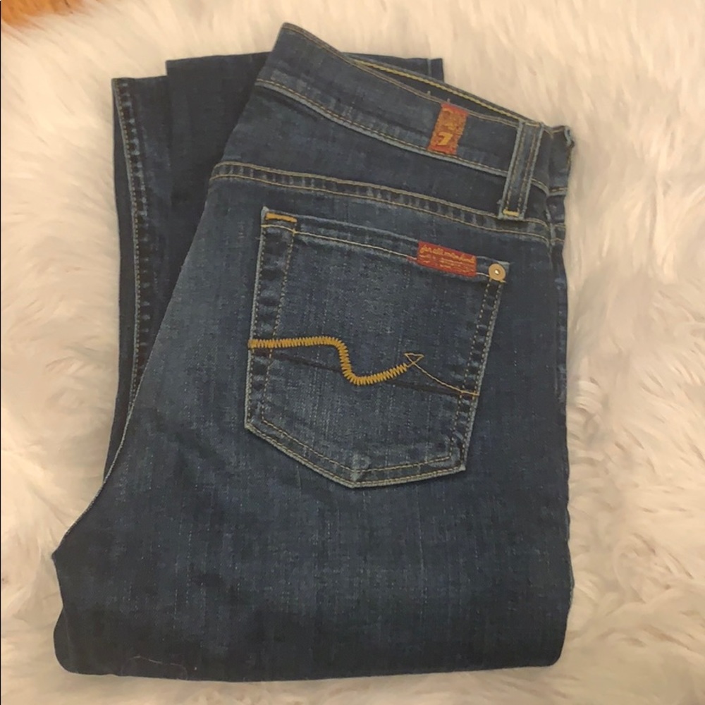 7 FAM the skinny jean. Fits TTS